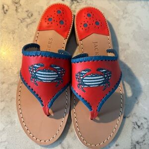 coach crab sandals